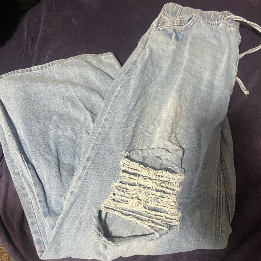 ripped jeans